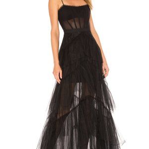 BCBG Tulle Corset Essential Gown